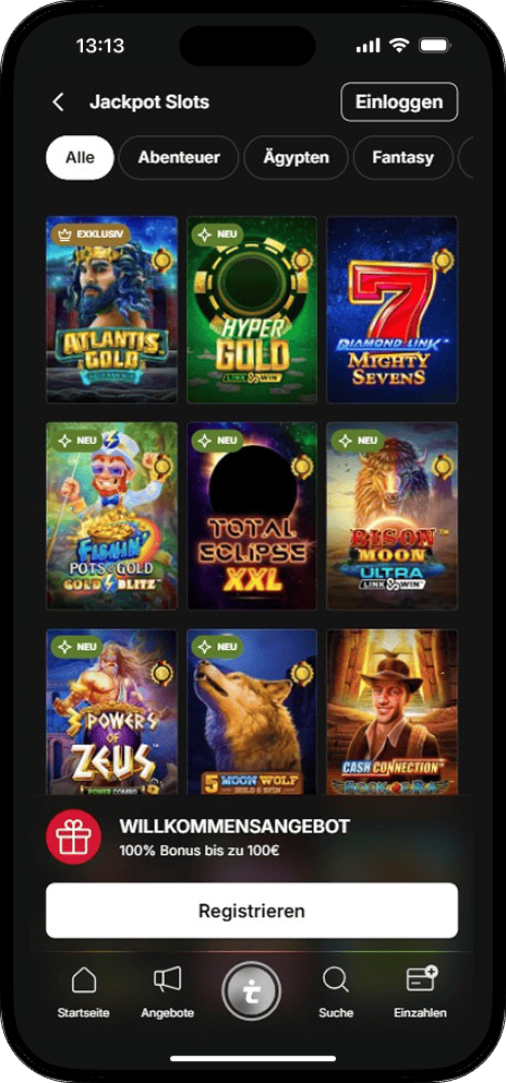 Tipico Jackpot Spiele